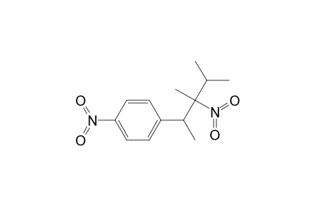 Benzene, 1-nitro-4-(1,2,3-trimethyl-2-nitrobutyl)-, (R*,R*)-(.+-.)-