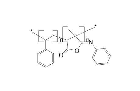 Poly[styrene-alt-n-phenylisocitraconimide (beta)]