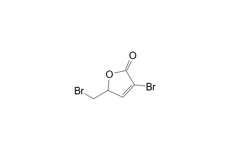 2(5H)-Furanone, 3-bromo-5-(bromomethyl)-