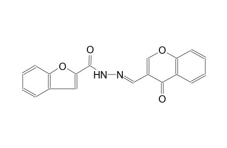 N'-[(E)-(4-oxo-4H-chromen-3-yl)methylidene]-1-benzofuran-2-carbohydrazide