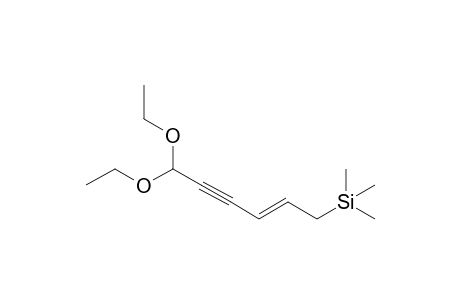 1,1-Diethoxy-6-trimethylsilylhex-2-yn-4-ene