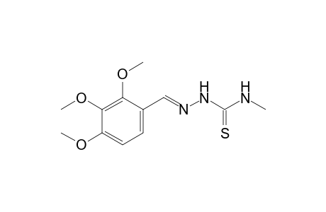 4-methyl-3-thio-1-(2,3,4-trimethoxybenzylidene)semicarbazide