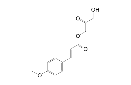 1-Hydroxy-3-[(E)-3-(4-methoxyphenyl)-2-propenoyloxy]-2-oxopropane