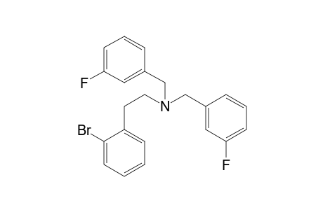 N,N-Bis(3-fluorobenzyl)-2-bromobenzeneethanamine