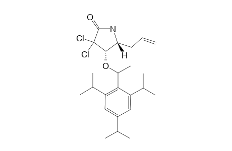 (4S,5R)-5-ALLYL-3,3-DICHLORO-4-[(S)-1-(2,4,6-TRIISOPROPYLPHENYL)-ETHOXY]-PYRROLIDIN-2-ONE