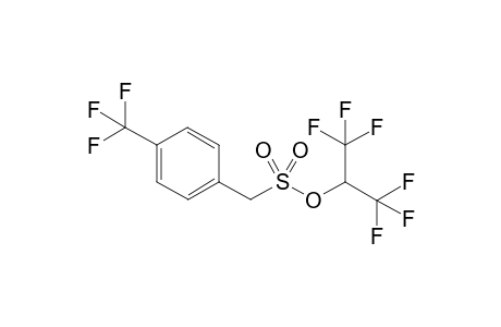 1,1,1,3,3,3-hexafluoroisopropyl 4-(trifluoromethyl)benzylsulfonate