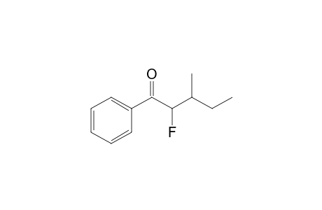 2-Fluoro-3-methyl-1-phenyl-1-pentanone