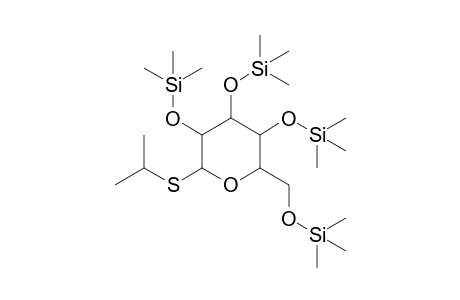 isopropyl beta-D-thiogalactopyranoside, 4TMS