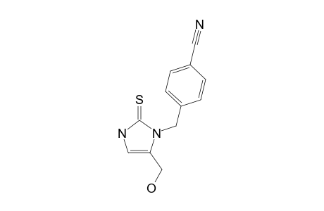 4-[(5-methylol-2-thioxo-3H-imidazol-1-yl)methyl]benzonitrile