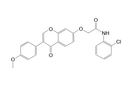acetamide, N-(2-chlorophenyl)-2-[[3-(4-methoxyphenyl)-4-oxo-4H-1-benzopyran-7-yl]oxy]-