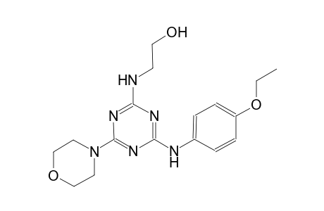 ethanol, 2-[[4-[(4-ethoxyphenyl)amino]-6-(4-morpholinyl)-1,3,5-triazin-2-yl]amino]-