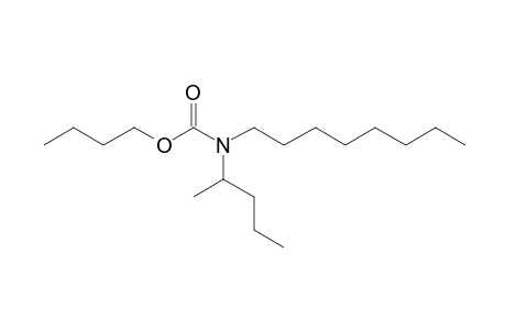 Carbonic acid, monoamide, N-(2-pentyl)-N-octyl-, butyl ester