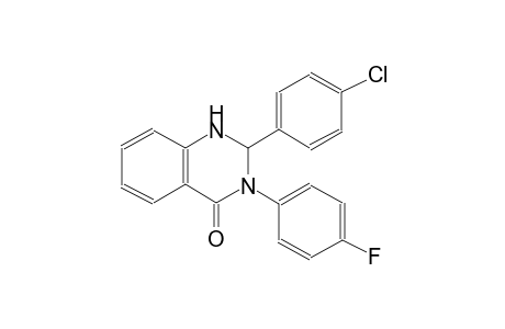 2-(4-chlorophenyl)-3-(4-fluorophenyl)-2,3-dihydro-4(1H)-quinazolinone