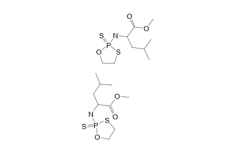 N-(2-THIONO-1,3,2-OXATHIAPHOSPHOLANYL)-LEUCINE-METHYLESTER