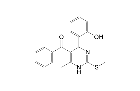 [4-(2-hydroxyphenyl)-6-methyl-2-methylsulfanyl-1,4-dihydropyrimidin-5-yl]-phenyl-methanone
