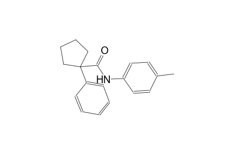 N-(4-methylphenyl)-1-phenylcyclopentanecarboxamide