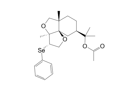 (3S,4S,5R)-1,4:2,5-Diepoxy-3-phenylselanyl-1,2-secoeudesman-11-yl Acetate