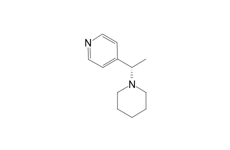 4-[(1S)-1-(1-piperidinyl)ethyl]pyridine