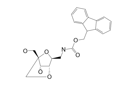 (1S,3S,4S,7S)-3-[[(FLUORENYLMETHOXY)-CARBONYL]-AMINOMETHYL]-7-HYDROXY-1-(HYDROXYMETHYL)-2,5-DIOXABICYCLO-[2.2.1]-HEPTANE