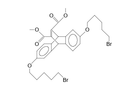 2,6-Bis(3-bromo-pentyloxy)-9,10-dihydro-11,12-dicarbomethoxy-etheno-anthracene