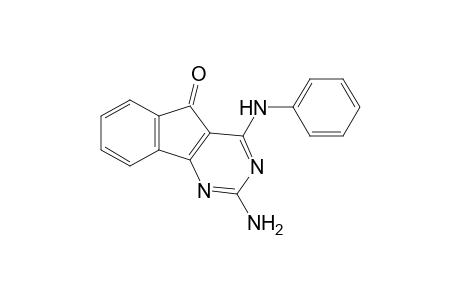 2-Amino-4-phenylaminoindeno[1,2-d]pyrimidin-5-one