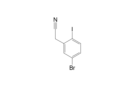 2-(5-Bromo-2-iodophenyl)acetonitrile