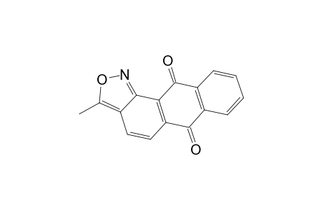 Anthra[1,2-c]isoxazole-6,11-dione, 3-methyl-