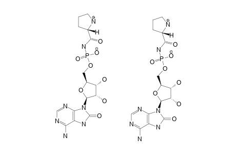 PHOSMIDOSINE-B;8-OXOADENOSINE-5'-(N-L-PROLYLPHOSPHORAMIDATE)
