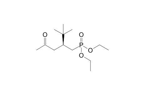 Diethyl [2-(t-butyl)-4-oxopentyl]phosphonate