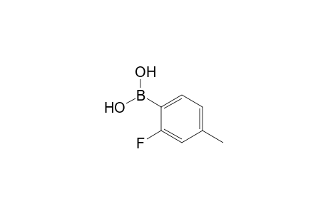 (2-Fluoro-4-methylphenyl)boronic acid