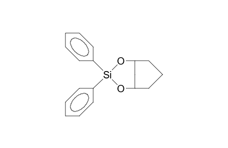 3a,3b-Diphenyl-2,4-dioxa-3-sila-bicyclo(3.3.1)nonane