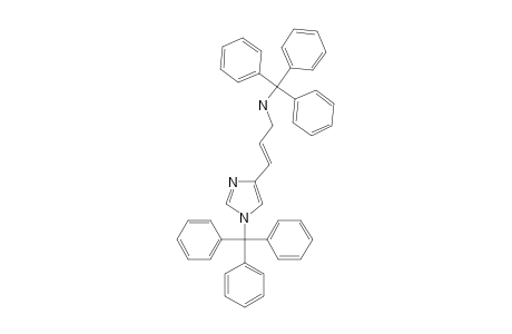 N-TRITYL-3-(1-TRITYL-1H-IMIDAZOL-4-YL)-PROP-2-ENAMINE