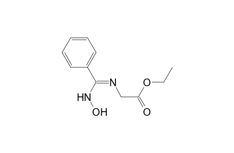 2-[[(hydroxyamino)-phenyl-methylene]amino]acetic acid ethyl ester