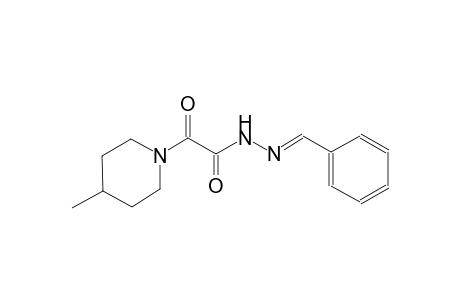 1-piperidineacetic acid, 4-methyl-alpha-oxo-, 2-[(E)-phenylmethylidene]hydrazide