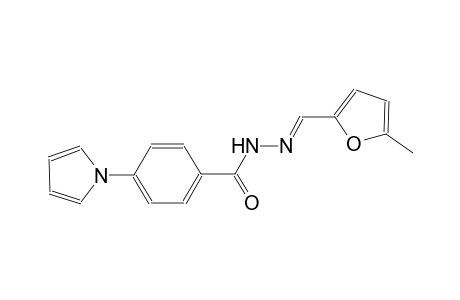 N'-[(E)-(5-methyl-2-furyl)methylidene]-4-(1H-pyrrol-1-yl)benzohydrazide