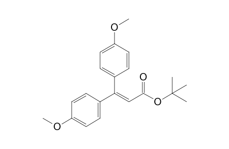 3,3-bis(4-methoxyphenyl)-2-propenoic acid tert-butyl ester