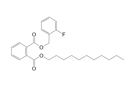 Phthalic acid, 2-fluorobenzyl undecyl ester