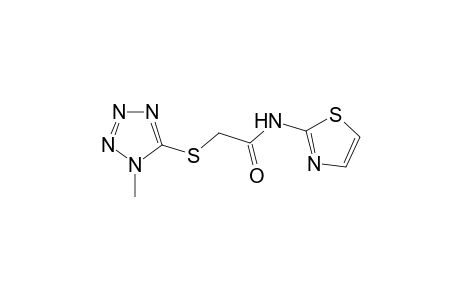 2-(1-Methyl-1H-tetrazol-5-ylsulfanyl)-N-thiazol-2-yl-acetamide