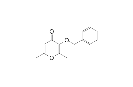 3-(benzyloxy)-2,6-dimethyl-pyran-4-one