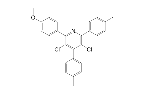 3,5-Dichloro-2-(4-methoxyphenyl)-4,6-di-p-tolylpyridine