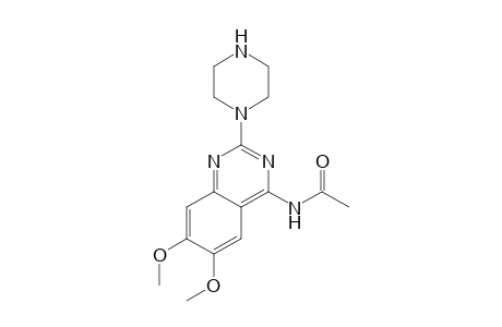 N-Acetyl-4-amino-6,7-dimethoxy-2-(1-piperazinyl)quinazoline