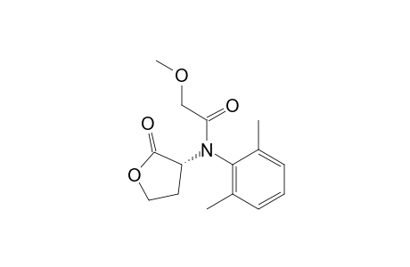 (3R)-N-(2,6-Dimethylphenyl)-2-methoxy-N-(tetrahydro-2-oxo-3-furanyl)acetamide