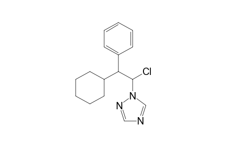 1H-1,2,4-Triazole, 1-(1-chloro-2-cyclohexyl-2-phenylethyl)-