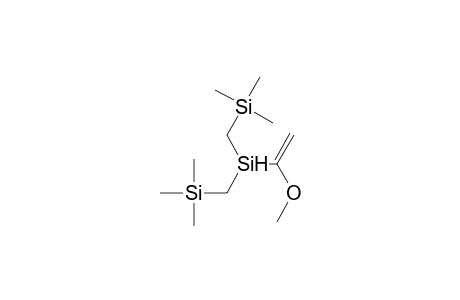 (1-Methoxyvinyl)bis[(trimethylsilyl)methyl]silane
