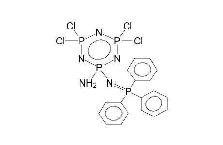 2-AMINO-2-TRIPHENYLPHOSPHIMINOTETRACHLOROPHOSPHAZENE