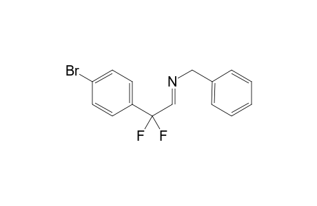 (E)-N-(2-(4-bromophenyl)-2,2-difluoroethylidene)-1-phenylmethanamine