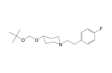 4-(tert-Butoxymethoxy)-1-[2-(4-fluorophenyl)ethyl]piperidine