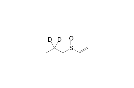 Vinyl-(2,2-dideuterio)propyl - sulfoxide