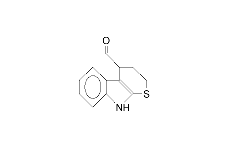 2,3,4,9-Tetrahydro-thiopyrano(2,3-B)indole-4-carbaldehyde