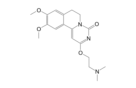 2-[2-(dimethylamino)ethoxy]-9,10-dimethoxy-6,7-dihydro-4H-pyrimido[6,1-a]isoquinolin-4-one